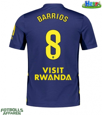 Atletico Madrid Pablo Barrios #8 Bortatröja 2025-26 Kortärmad